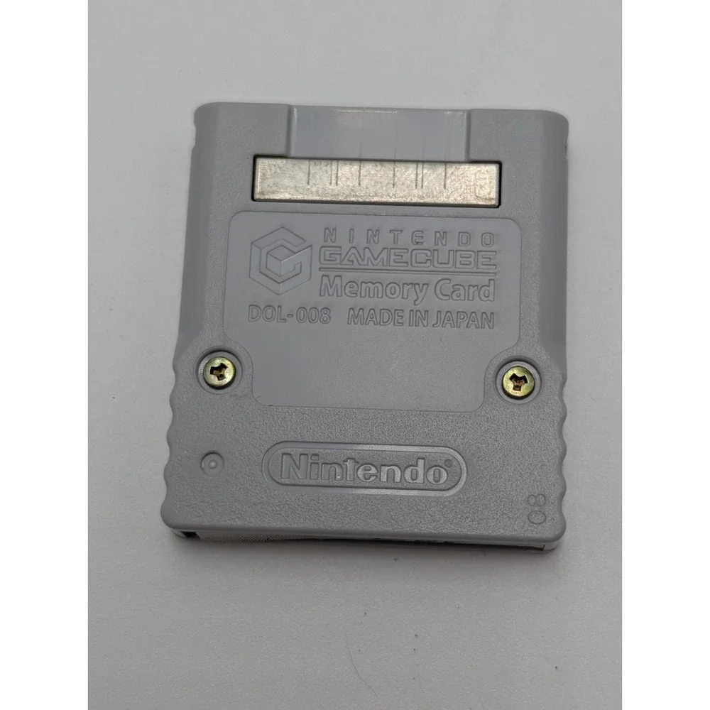 Nintendo gamecube memory